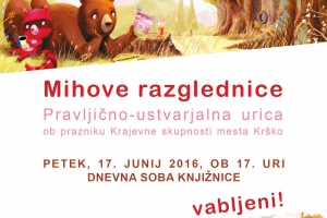 Mihove razglednice - pravljično-ustvarjalna urica